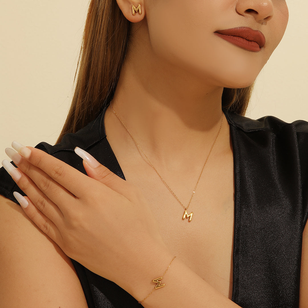 Gilded Signature Jewelry Set "M"