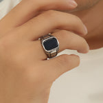 Load image into Gallery viewer, Regal Gemstone Bezel Rings
