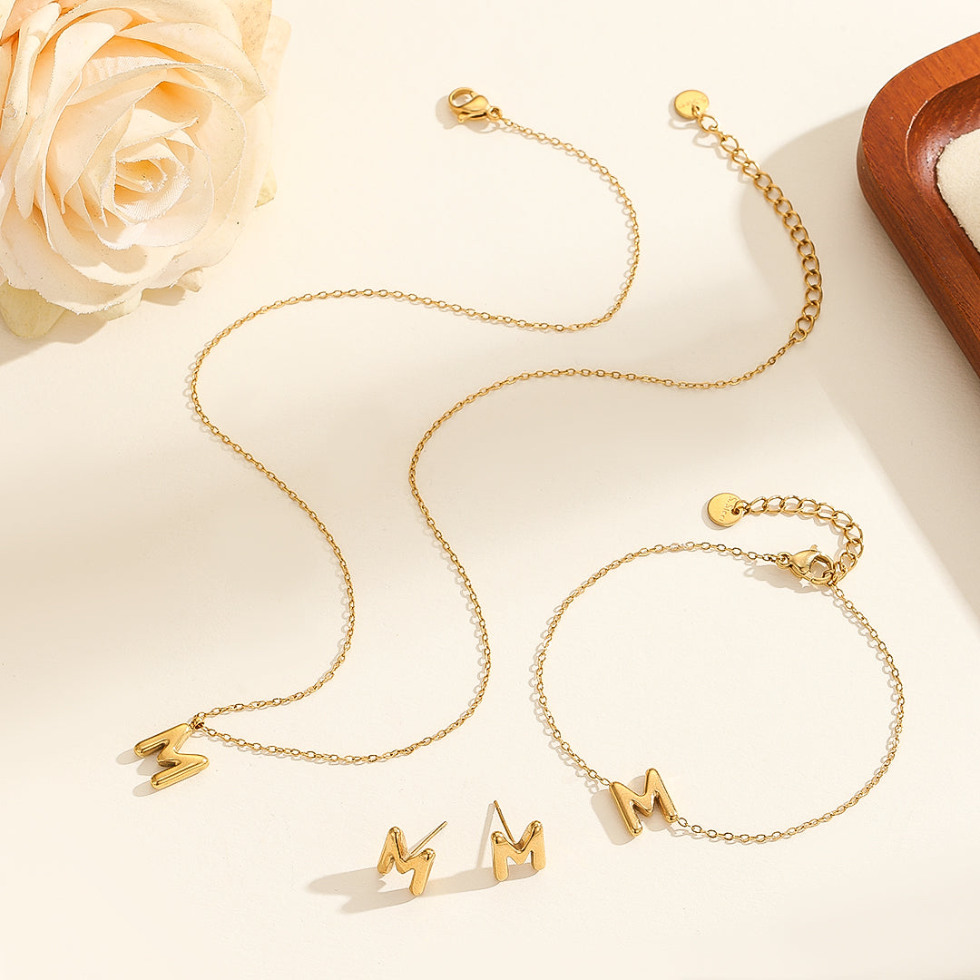 Gilded Signature Jewelry Set "M"