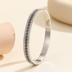 Load image into Gallery viewer, Diamond-Cut Legacy Bangle
