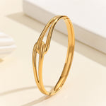 Load image into Gallery viewer, Contemporary Interlace Bangle
