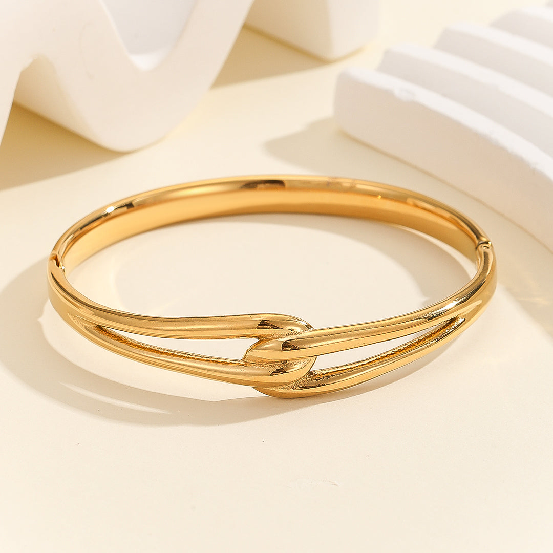 Contemporary Interlace Bangle