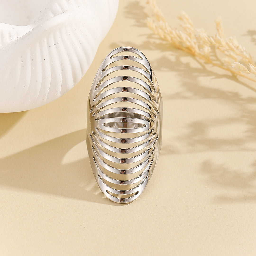 Serene Slat Ring