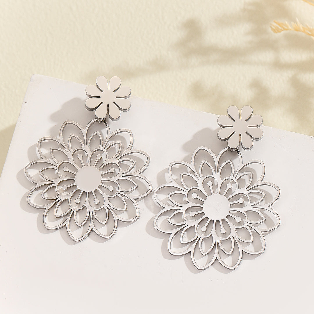 Elegant Eternal Blossom Earrings