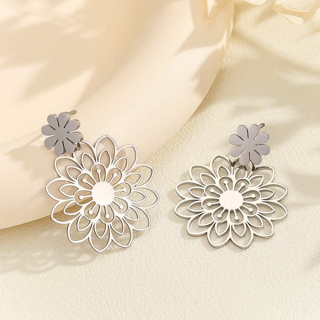 Elegant Eternal Blossom Earrings