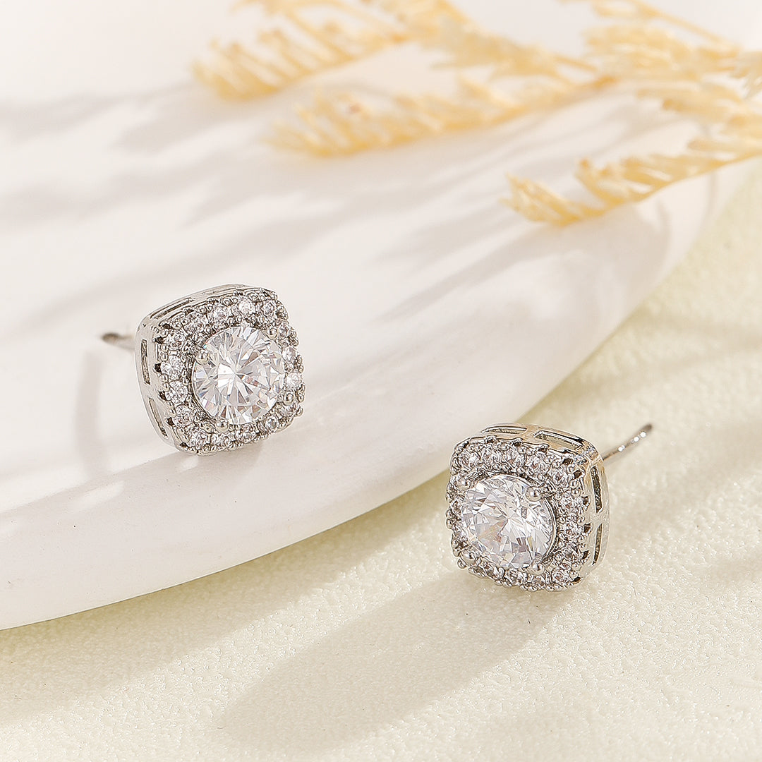 Brilliance Crown Diamond Studs