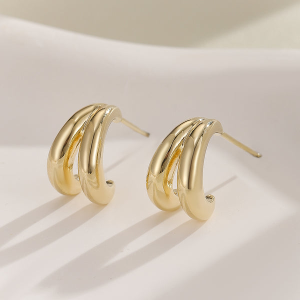 Modern Loop Earrings