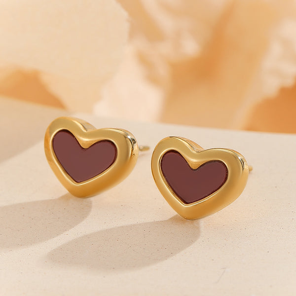 Gilded Classic Heart Essential Earrings