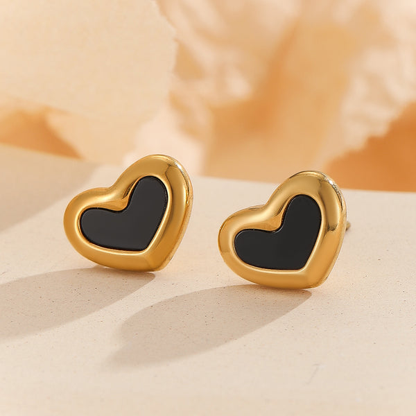 Gilded Classic Heart Essential Earrings