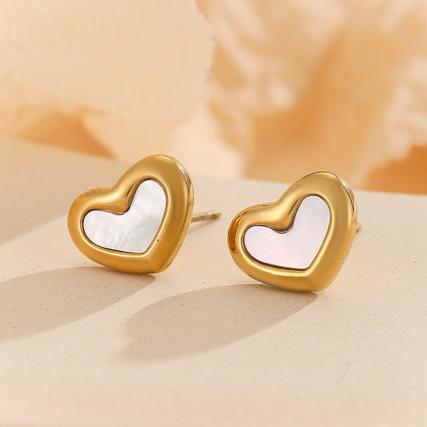 Gilded Classic Heart Essential Earrings