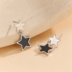 Load image into Gallery viewer, Stellar Star Drop Earrings
