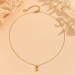 Load image into Gallery viewer, Personalized Gold Initial Charm Pendant &quot;I&quot;
