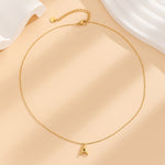 Load image into Gallery viewer, Personalized Gold Initial Charm Pendant &quot;A&quot;
