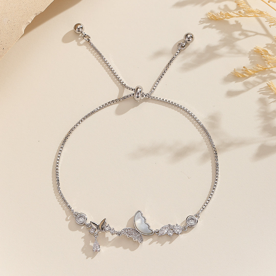 Petite Charm Butterfly Bracelet